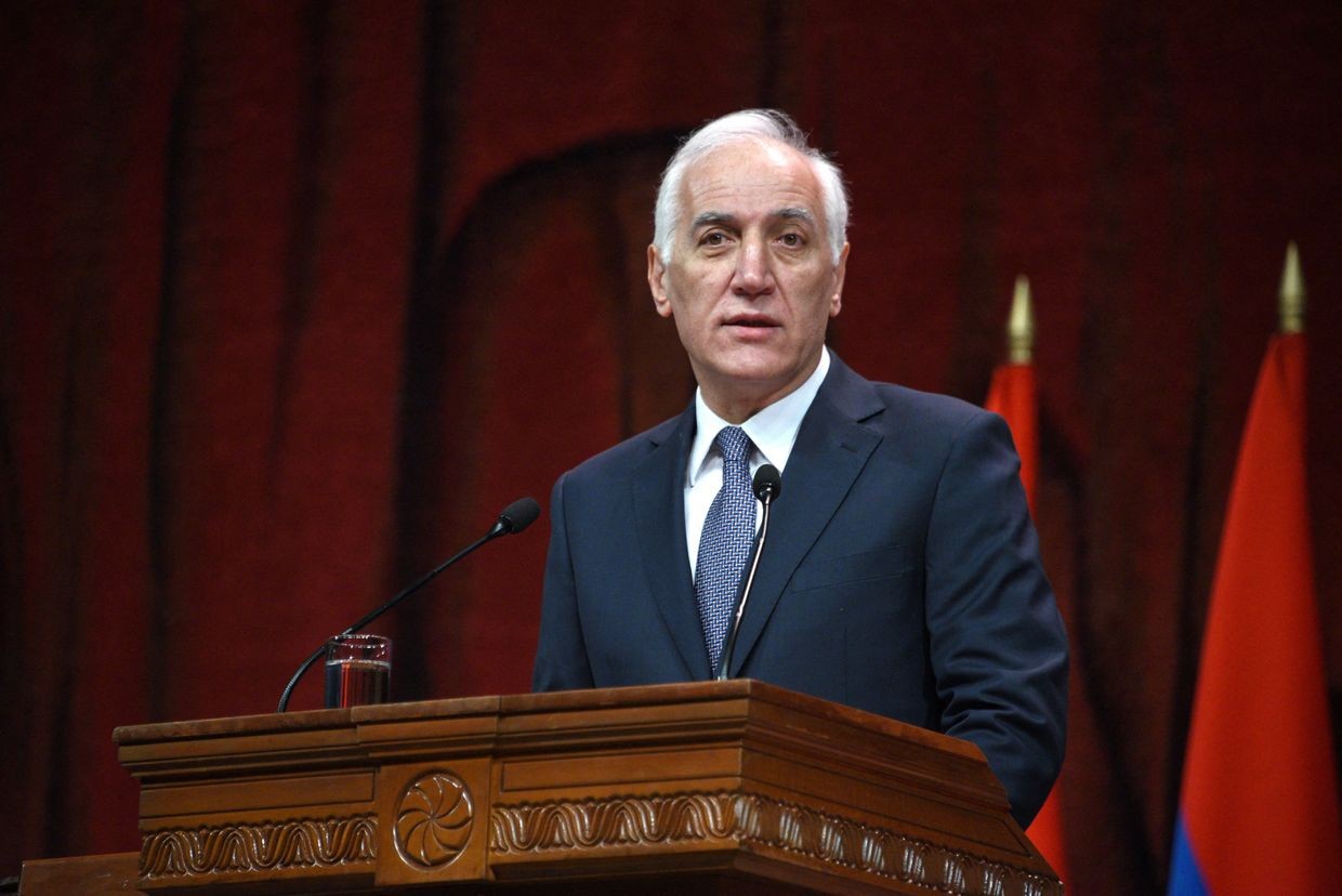 Armenian president signs law to begin EU accession process