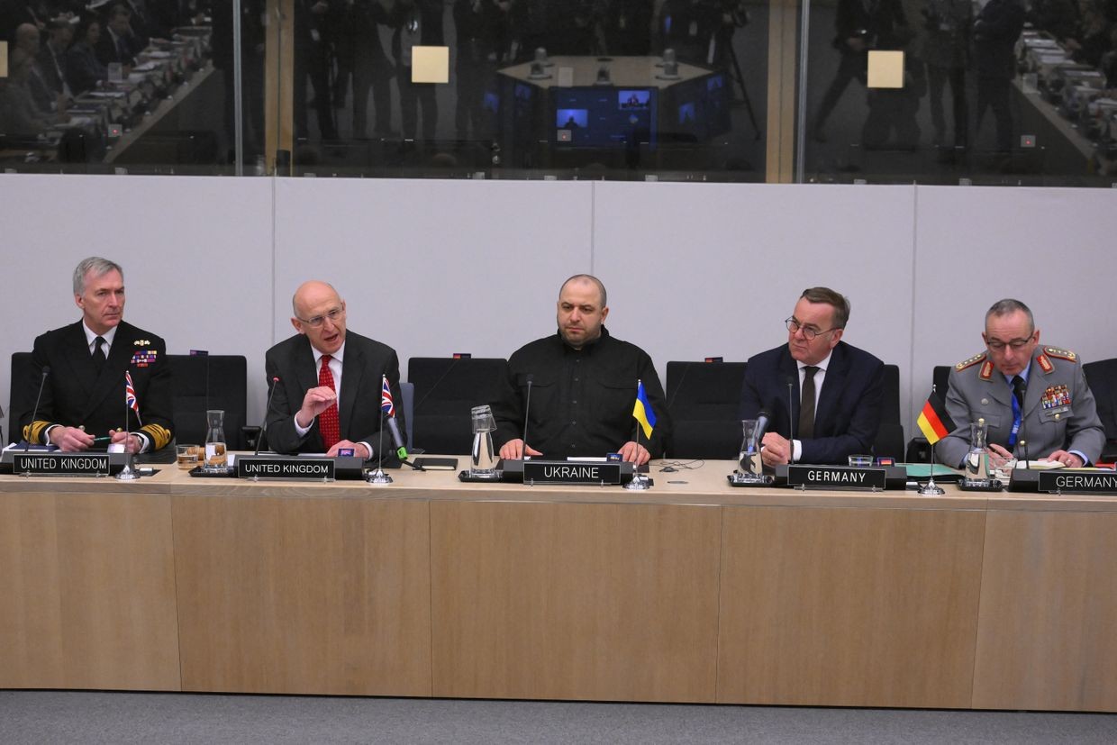 'Today we will pledge billions' for Ukraine — allies begin Ramstein-format meeting in Brussels