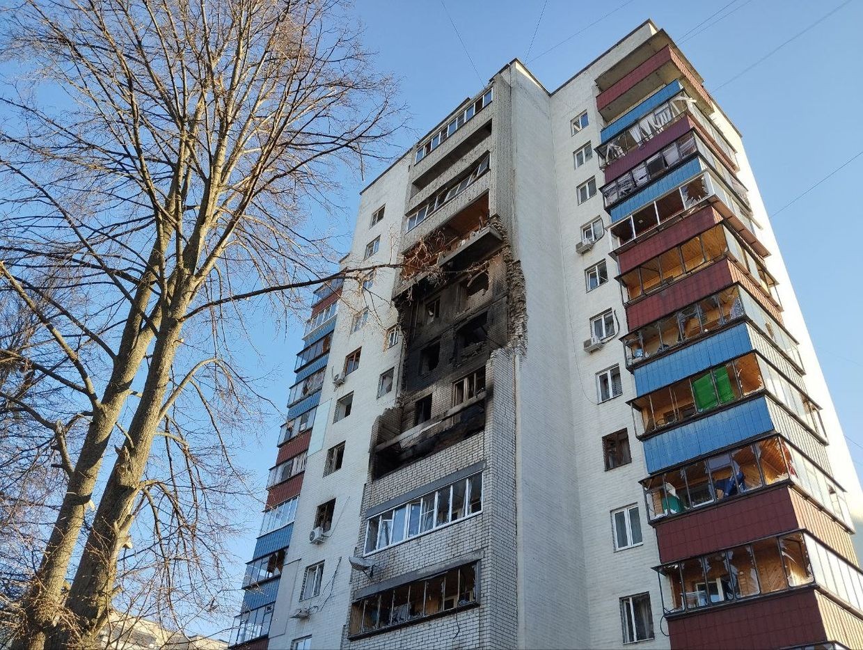1 killed, 9 injured in drone strike on residential building in Kursk Oblast, Russian authorities claim