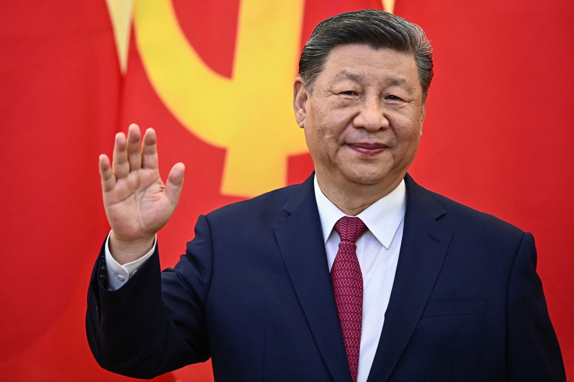 Chinese President Xi Jinping in Hanoi, Vietnam, on April 14, 2025.
