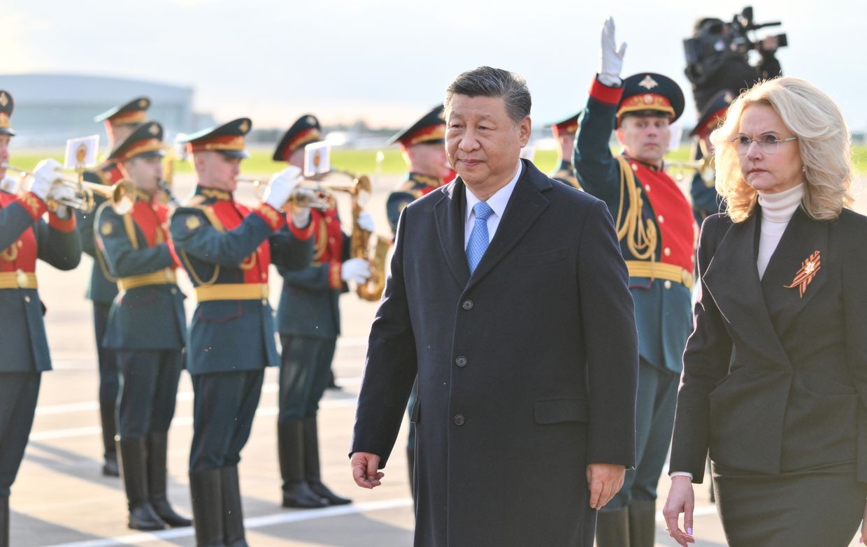 China's Xi arrives in Moscow ahead of Russia's Victory Day parade, meets with Putin