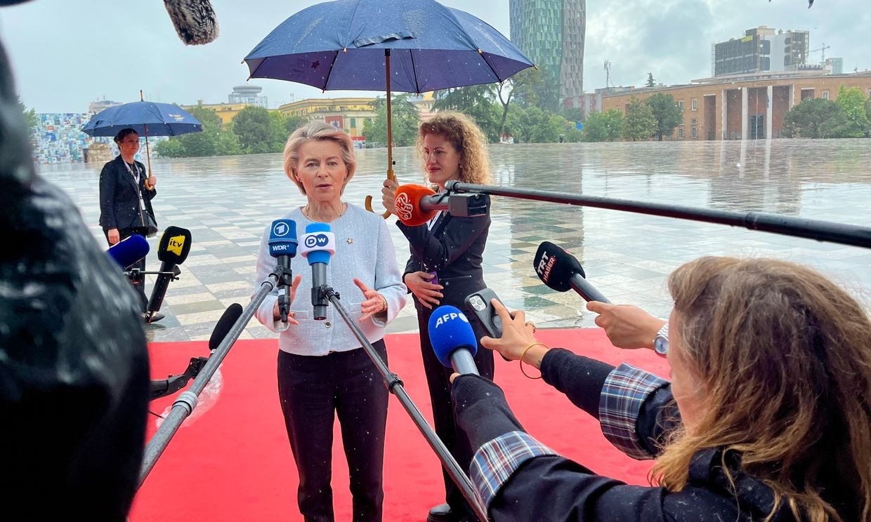 'We have to increase the pressure' — Von der Leyen vows new Russia sanctions after Putin skips peace talks