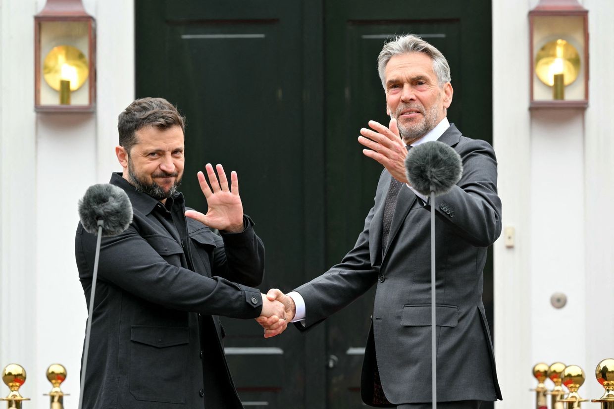 Zelensky arrives at NATO summit in The Hague as Netherlands pledges new aid