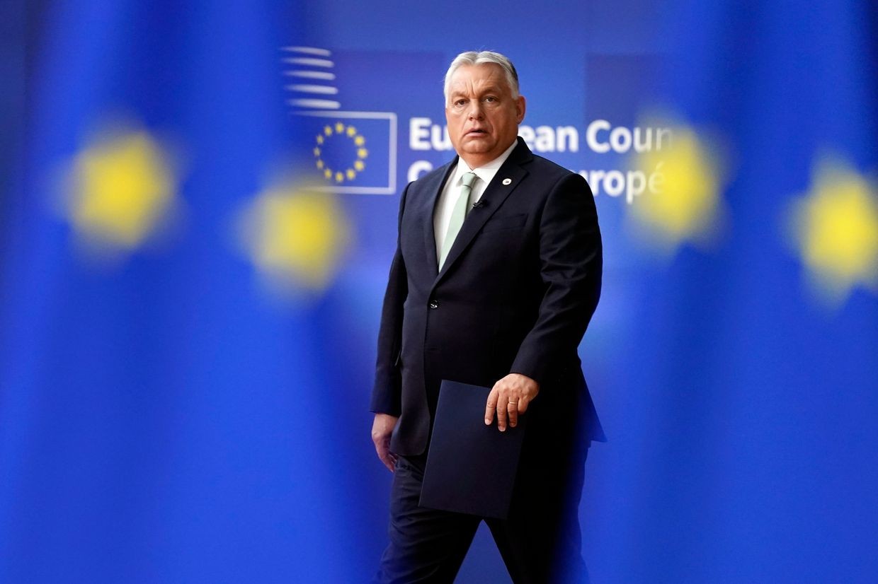 Hungary blocks EU statement backing Ukraine’s accession talks at Brussels summit