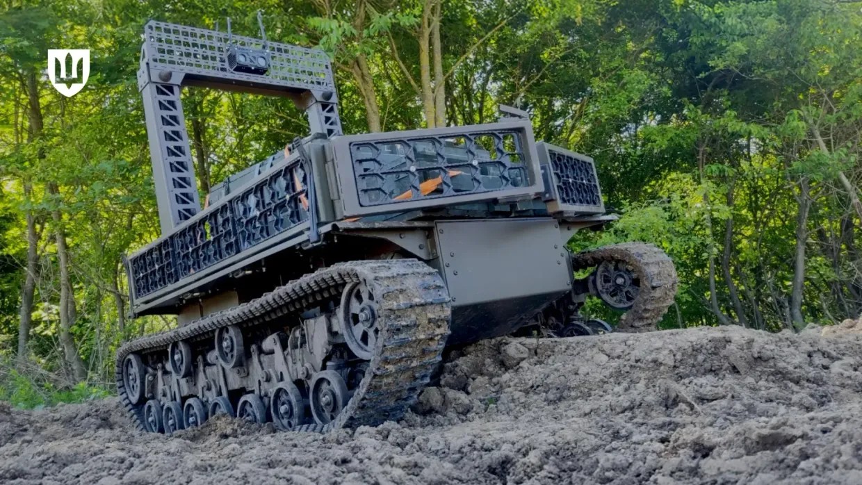 Ukraine approves new 'Murakha' ground robot for combat use