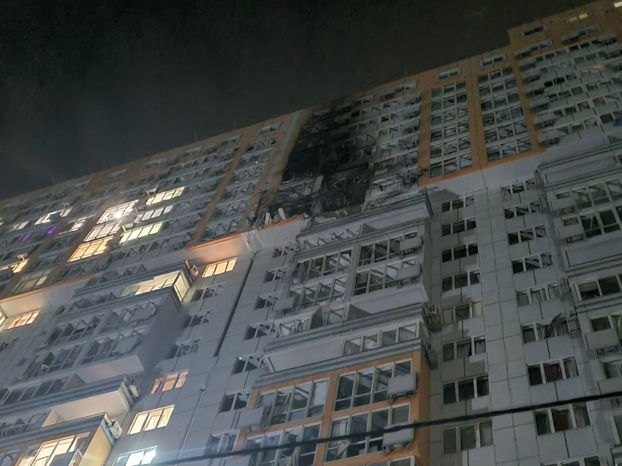 'Massive' Russian drone attacks on residential buildings in Odesa kill 1, injure 14