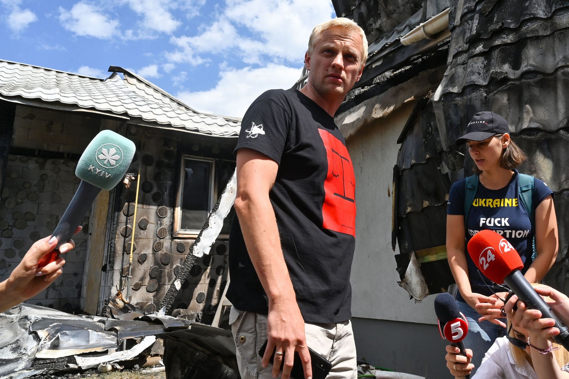 Ukrainian anti-corruption activist faces charges as his team alleges government pressure