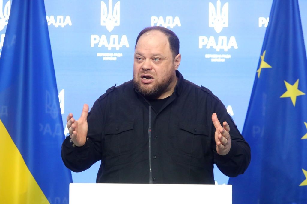 Ukraine considers easing travel ban for men ages 18-24, parliament speaker says