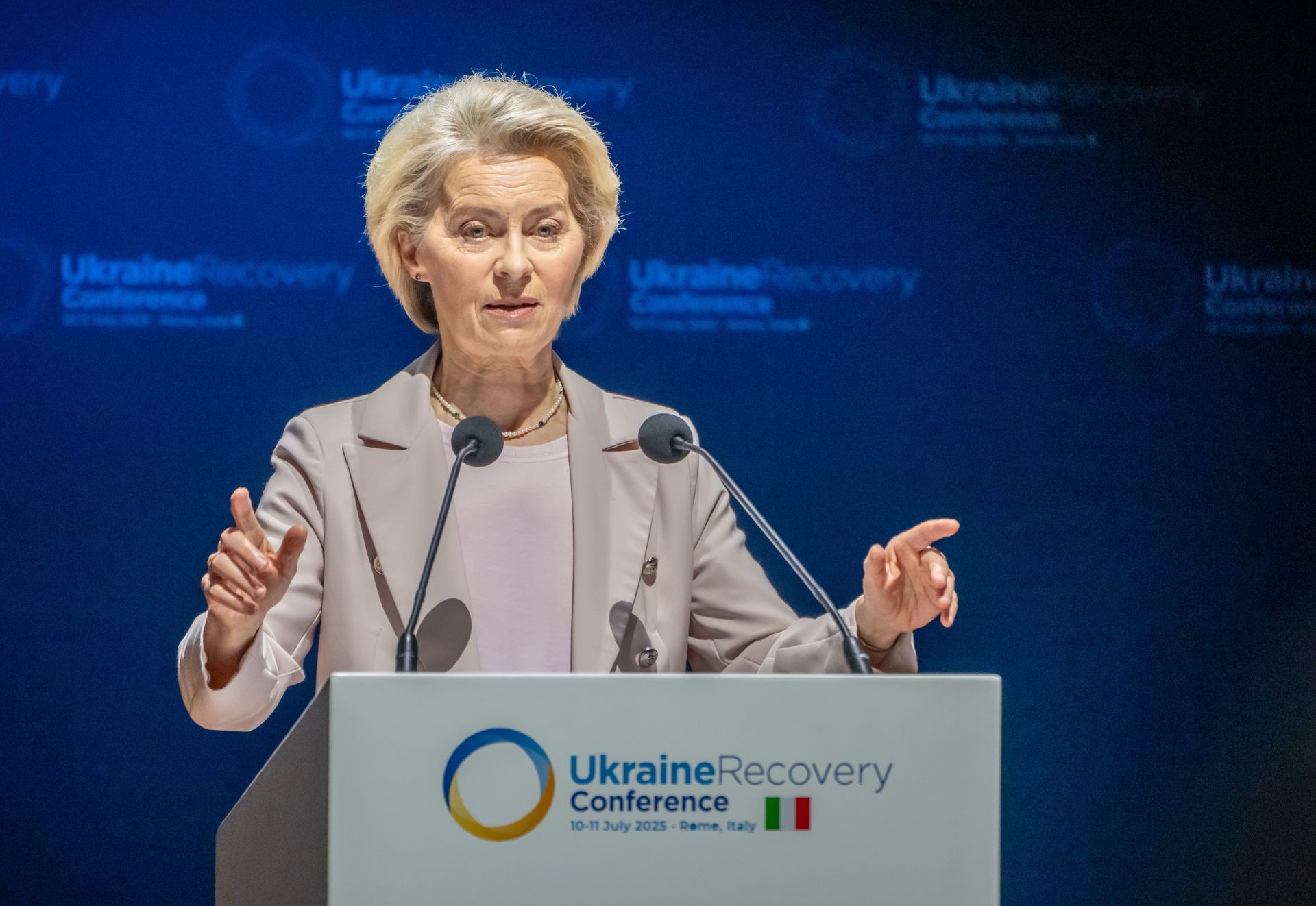 EU aims to mobilize up to $12 billion for Ukraine's recovery under new agreements