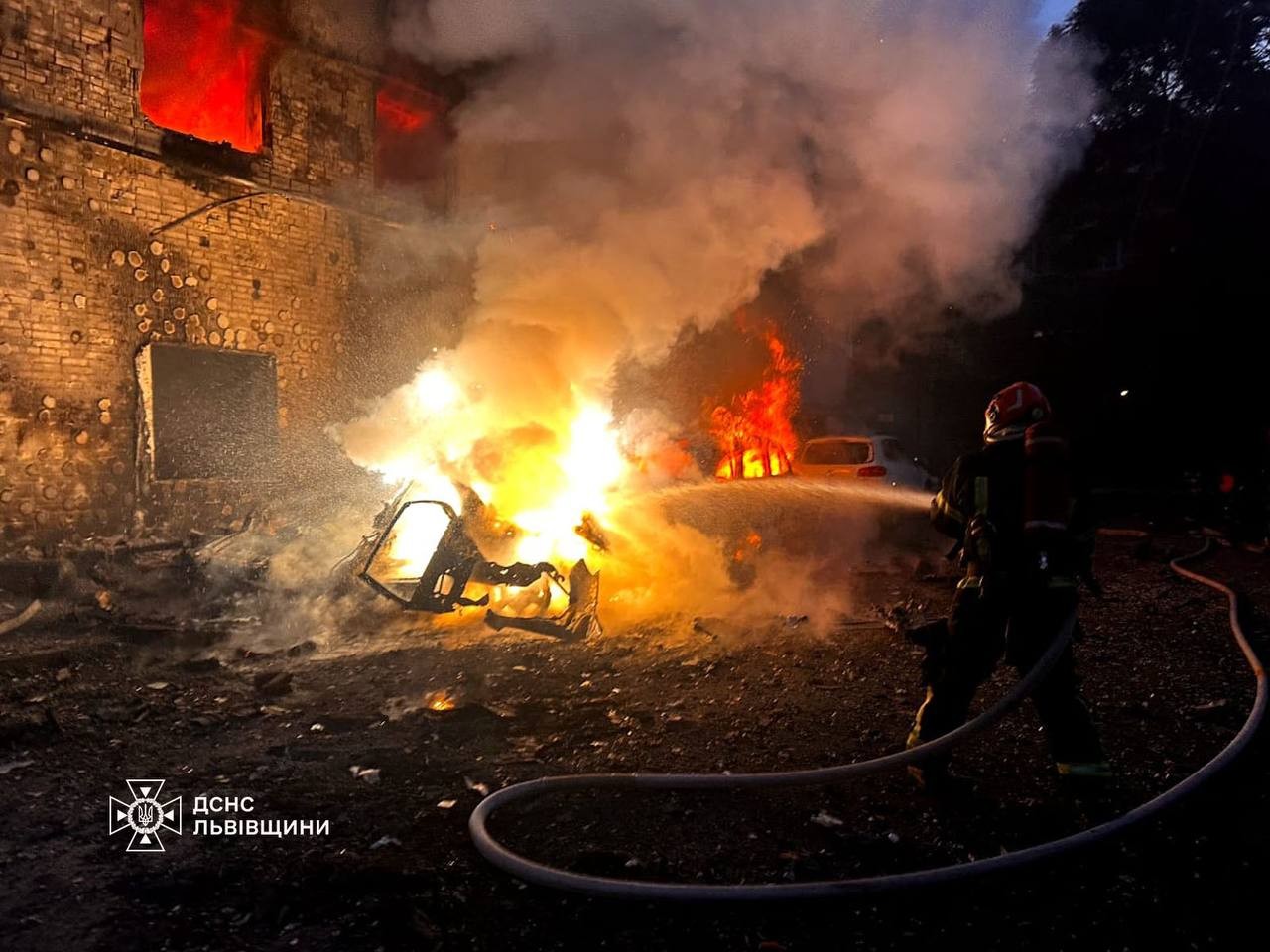 2 killed, 20 injured as Russia launches missile, drone attacks striking Ukrainian cities far from front line