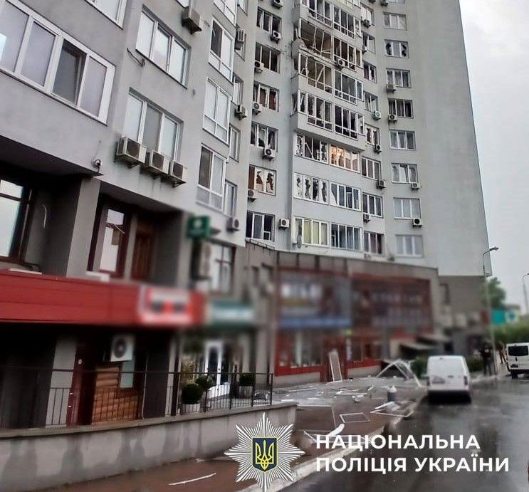 Russia's drone attack on Kyiv leaves 8 people injured, including 3-year-old