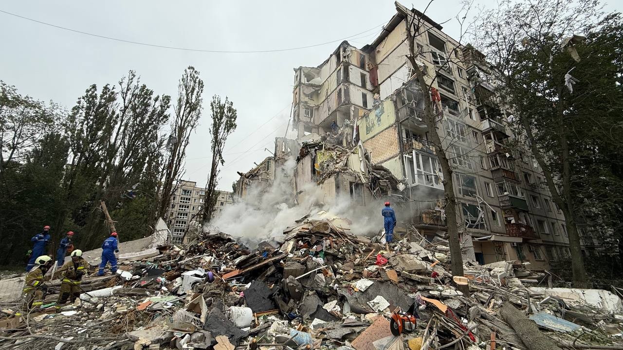 Russian drone, missile barrage on Kyiv leaves 2 killed, 48 wounded, more people trapped under rubble