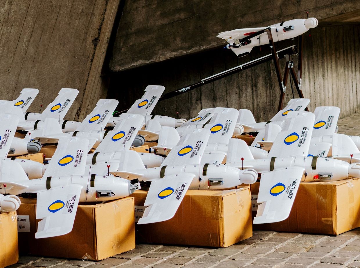 Interceptor drones, funded by the Prytula Foundation.