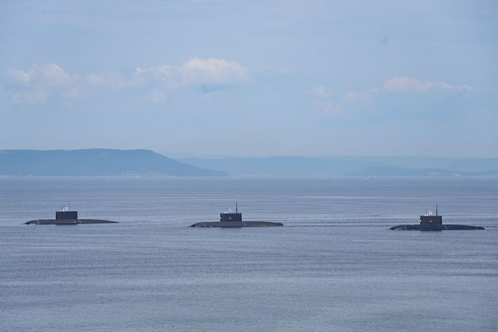 Russian nuclear submarine base hit by tsunami, satellite images reveal