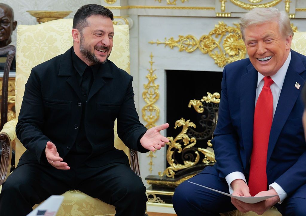 'We'll give them very good protection, very good security' — Trump says in White House meeting with Zelensky