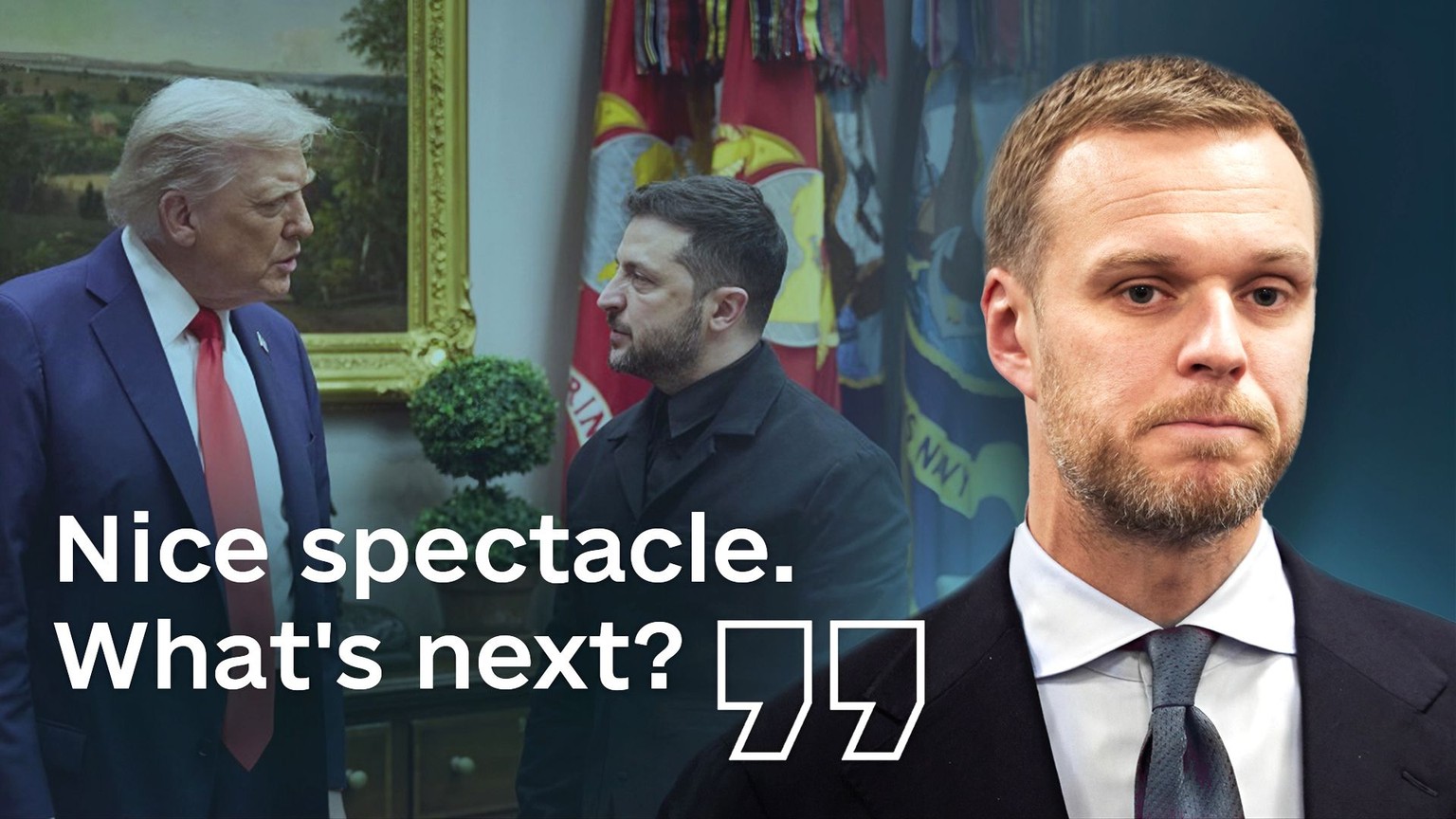 Trump-Zelensky summit was theater, not progress — Landsbergis