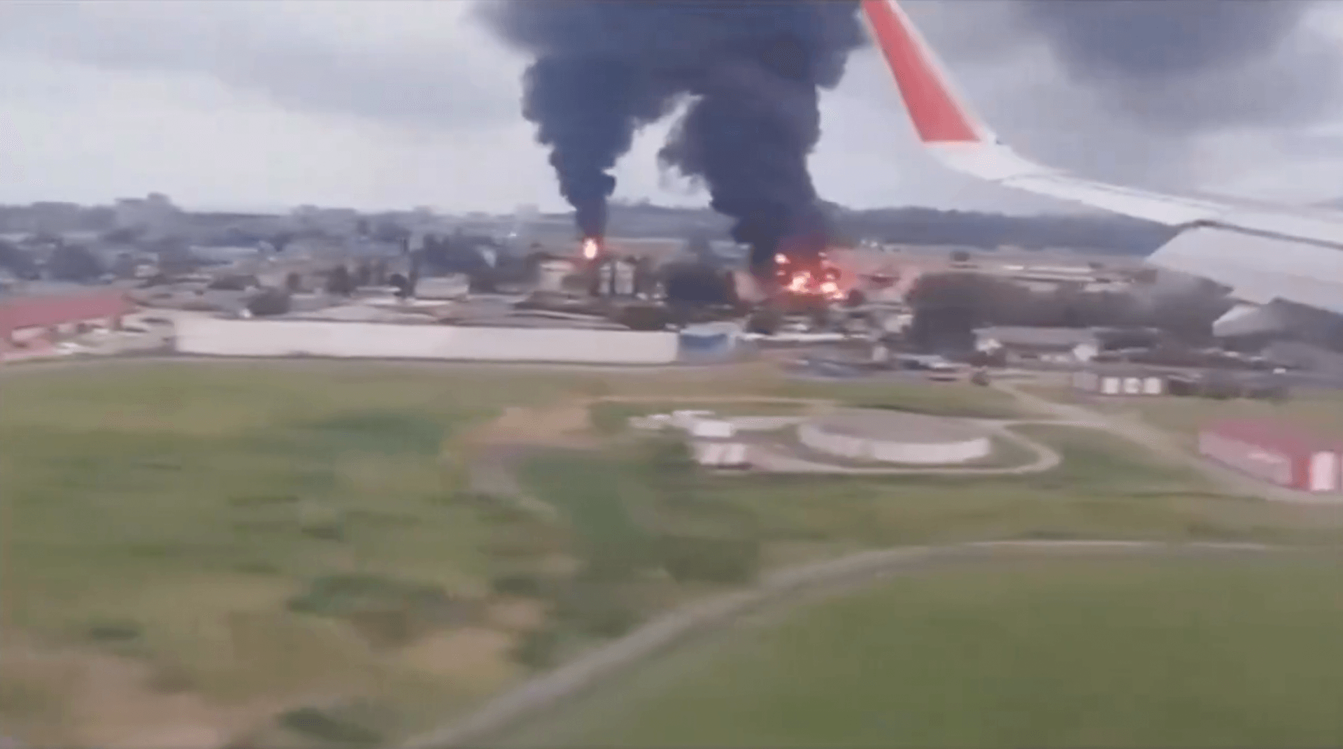 Ukraine confirms drone strike on fuel depot at Russia's Sochi airport