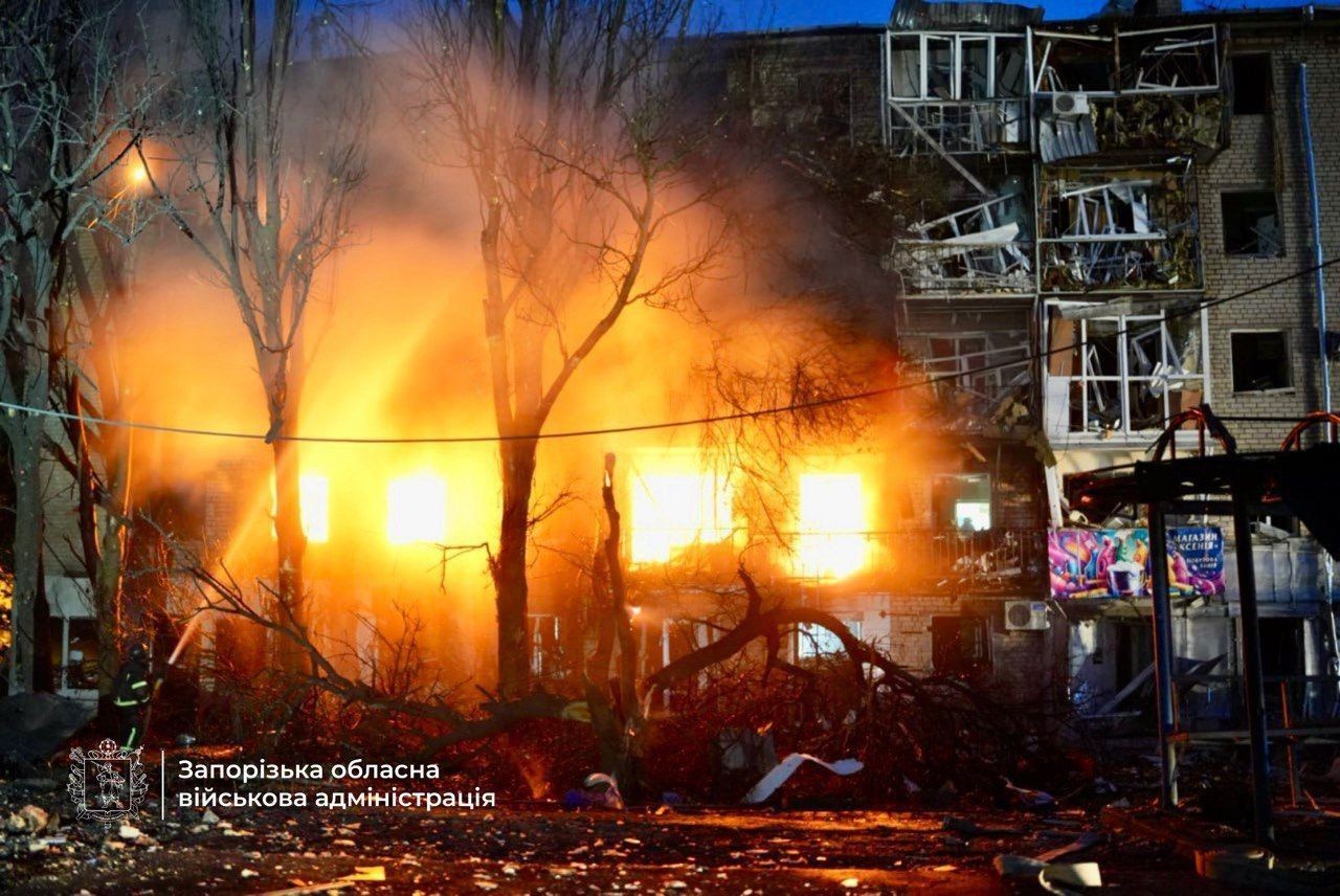 Russia launches large-scale missile, drone attack on  Ukrainian cities as peace talks stall