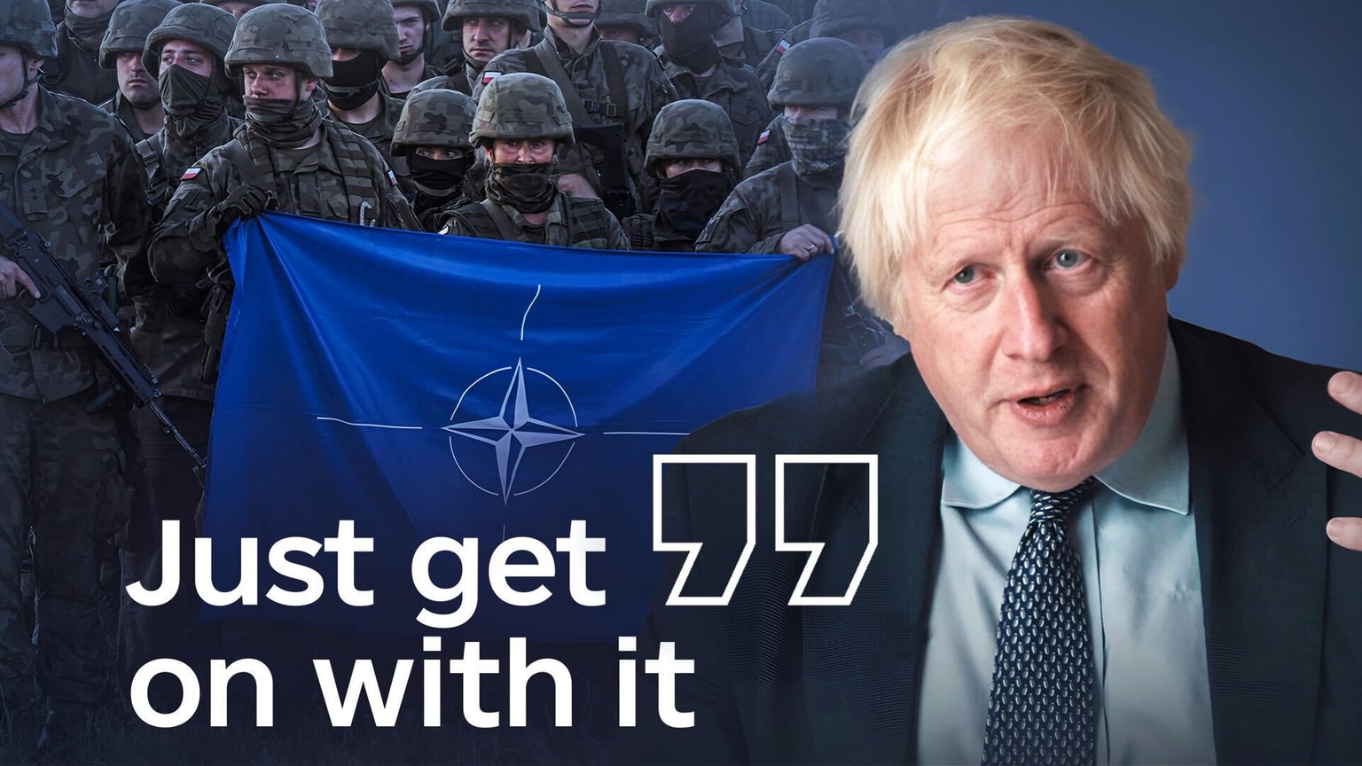 Exclusive: Boris Johnson calls for NATO troops in Ukraine