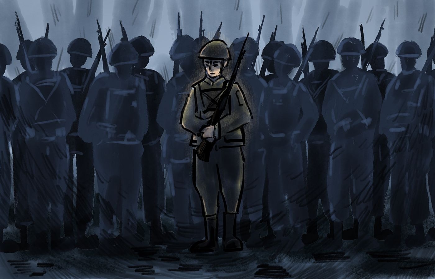 Ukrainian, but forced to fight for Russia's army, Dmytro chose to resist