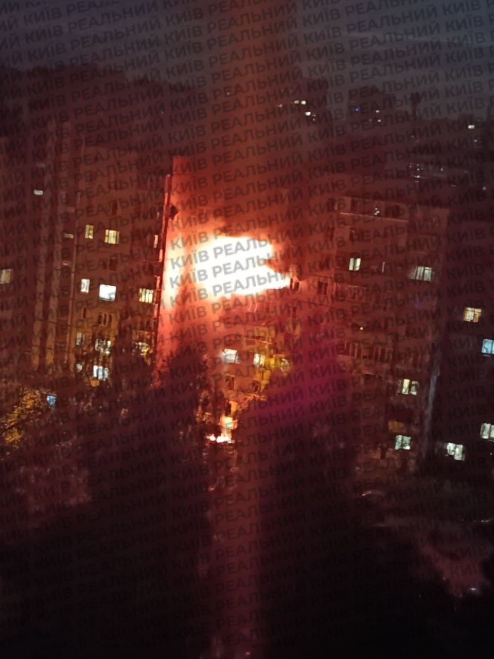 At least 8 injured in Kyiv amid Russian drone attack on residential buildings