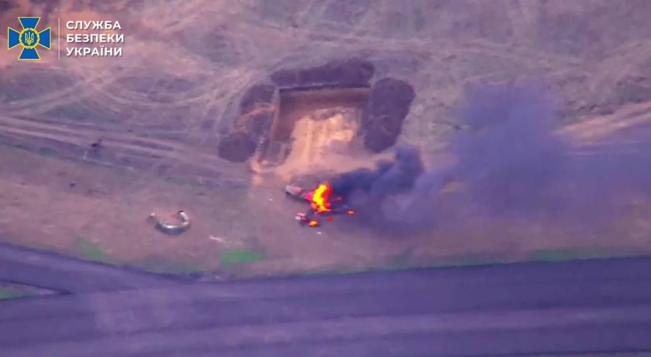 Ukraine war latest live: SBU destroys 2 Russian drone-hunting aircraft, releases video