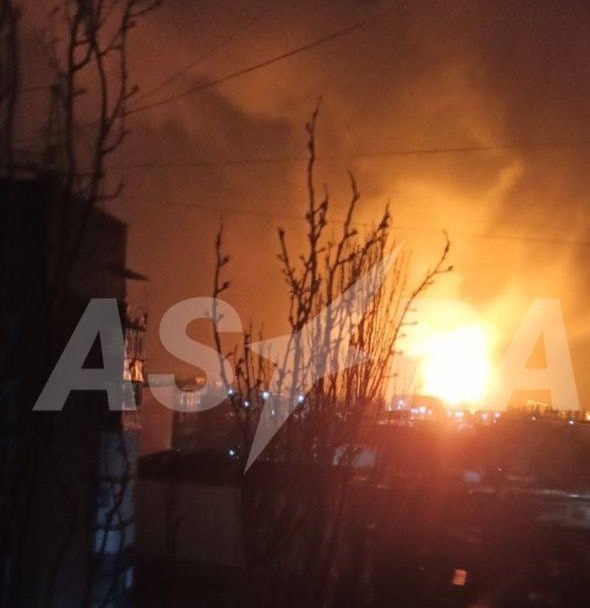 Ukrainian drones target Russian military aircraft manufacturer in reported strikes