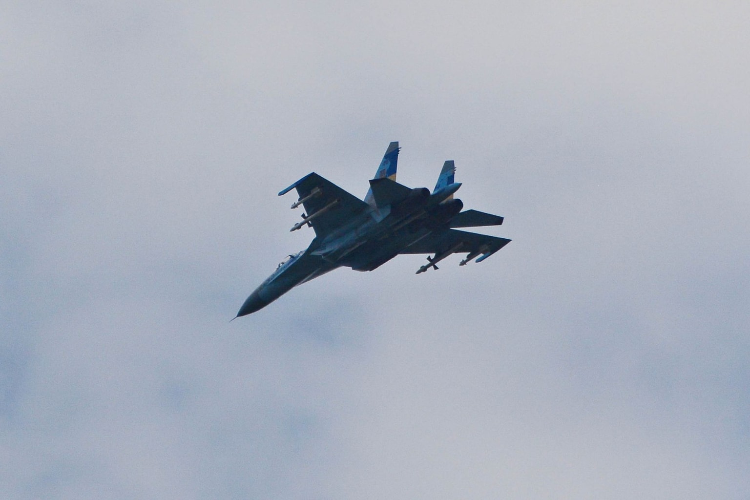 Ukrainian Su-27 pilot dies during combat mission