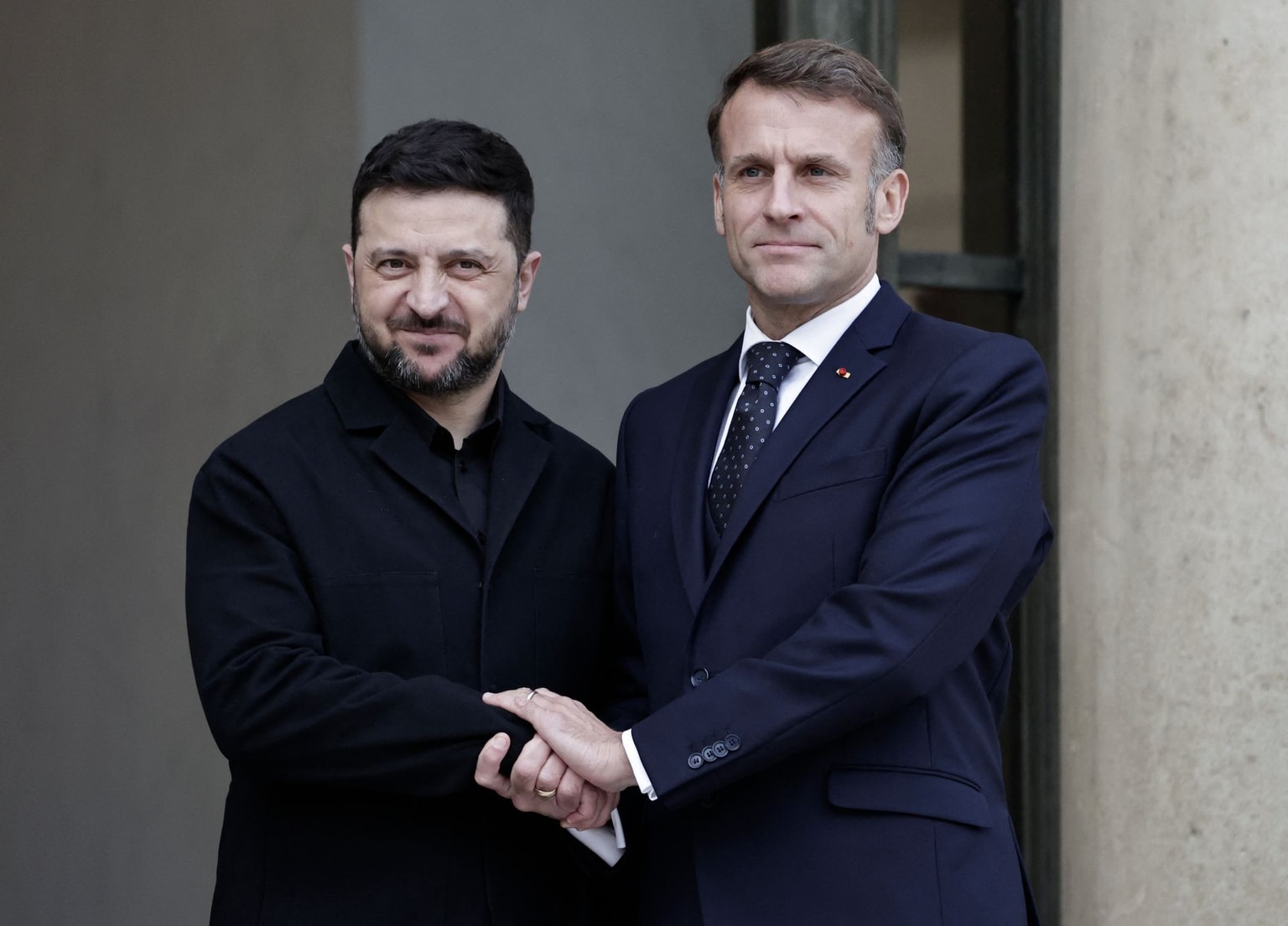 Zelensky meeting Macron in France after US-Ukraine peace deal talks