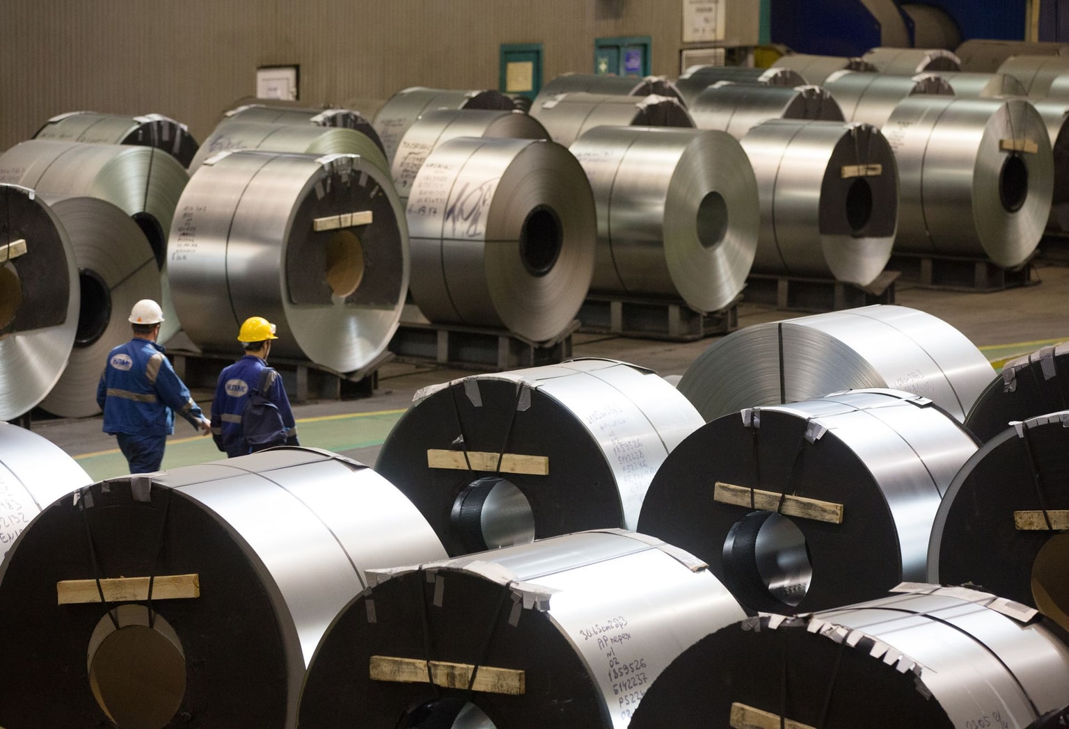 Novolipetsk Steel PJSC plant, operated by NLMK Group, in Lipetsk, Russia, on June 18, 2018. 
