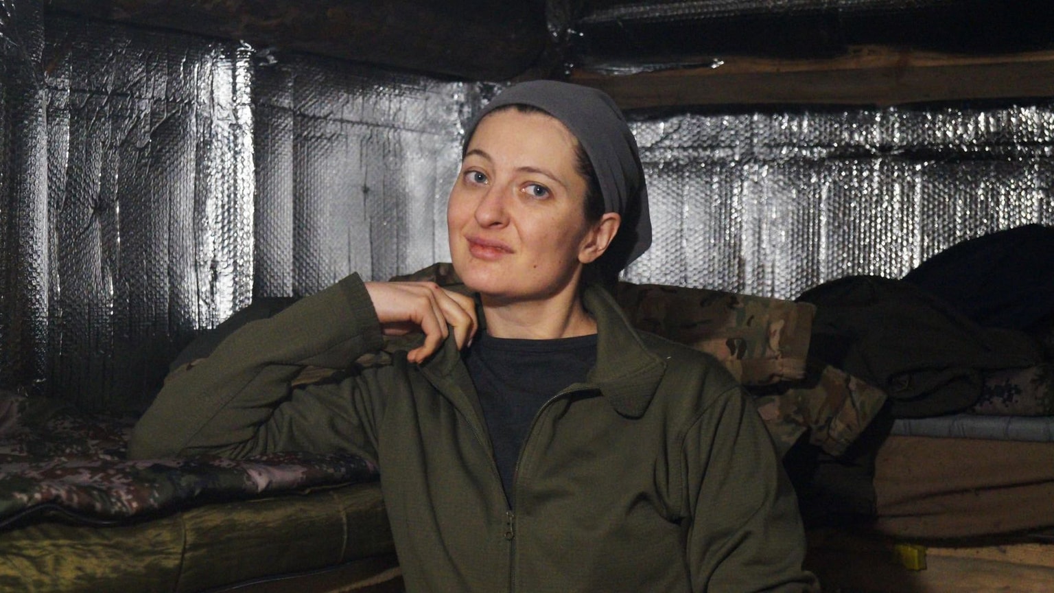 Kateryna Zarembo in an undisclosed location in a photo posted on April 27, 2025. 