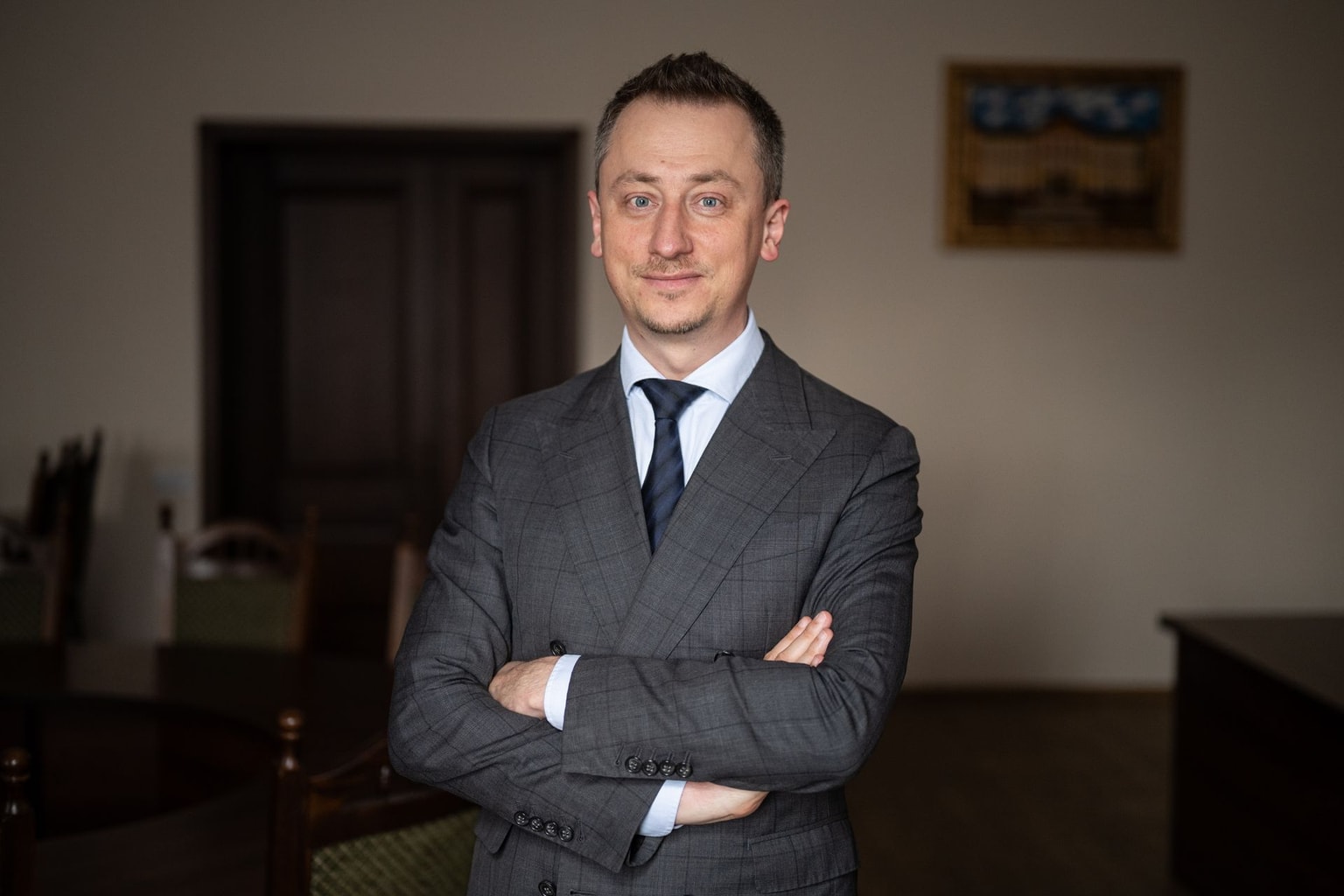 Economy Minister Oleksiy Sobolev in Kyiv, Ukraine, on July 3, 2026.