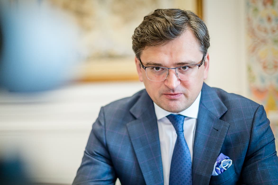 Foreign Minister Dmytro Kuleba accuses Russia of trying to kill Normandy Format peace talks