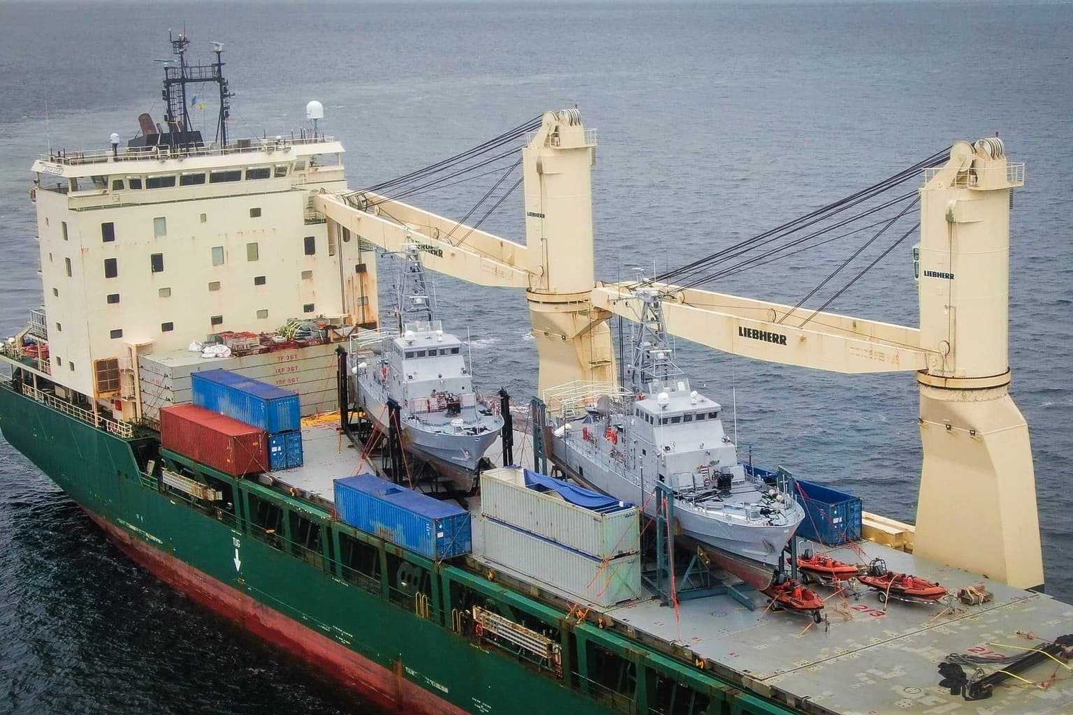 Ukraine gets two more patrol boats from US