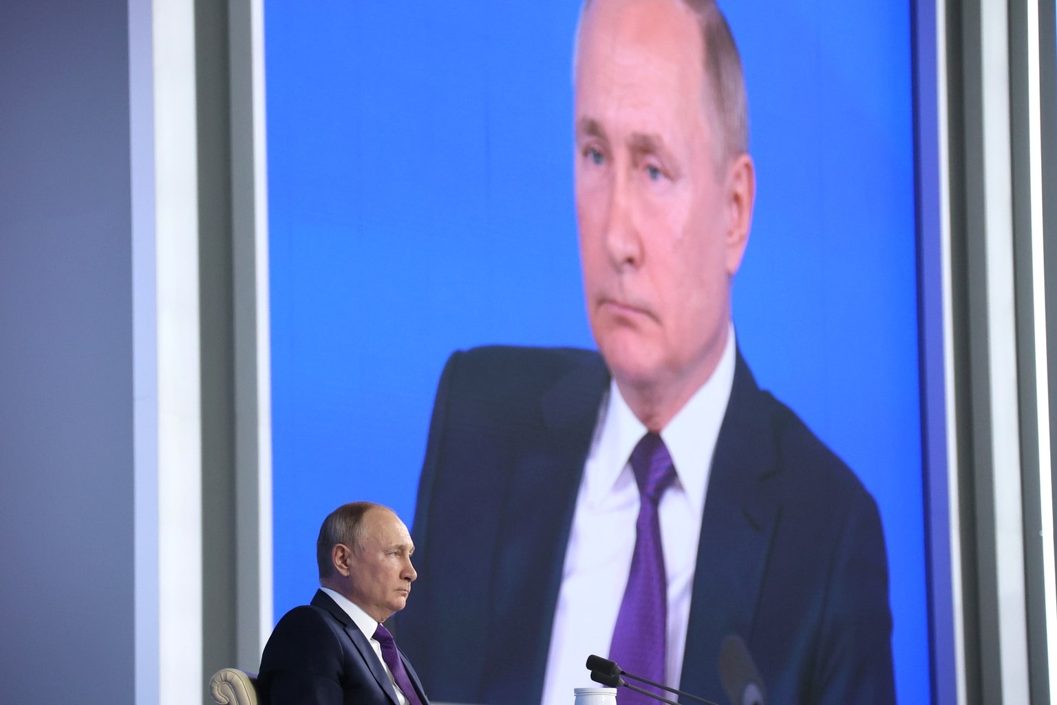 Putin’s press conference statements about Ukraine, debunked