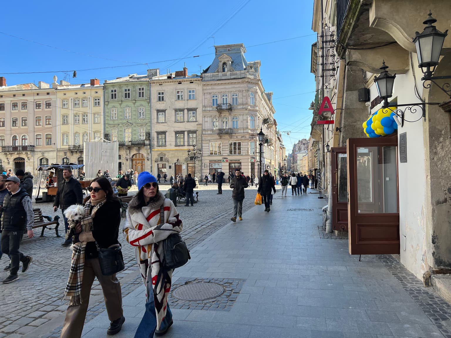 Ukraine’s unofficial western capital Lviv is calm but prepares for war
