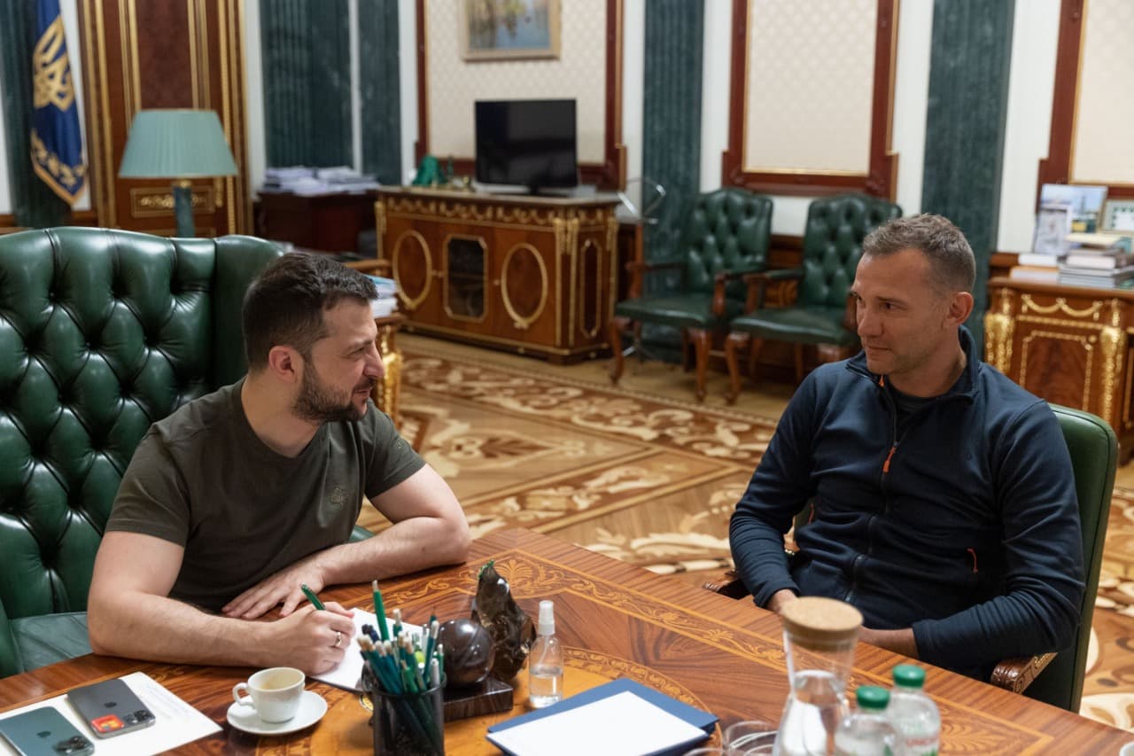 Shevchenko becomes face of UNITED24 fundraising initiative, says he wants to help Ukraine win