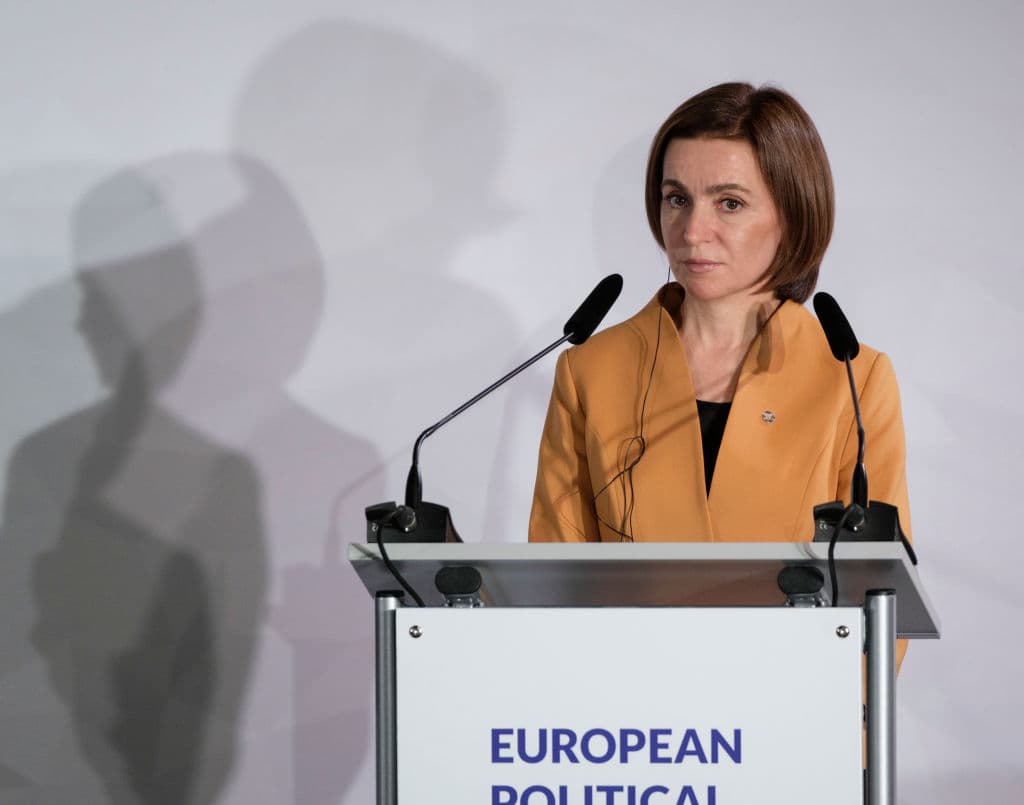 Sandu: Prospect of NATO membership currently infeasible for Moldova