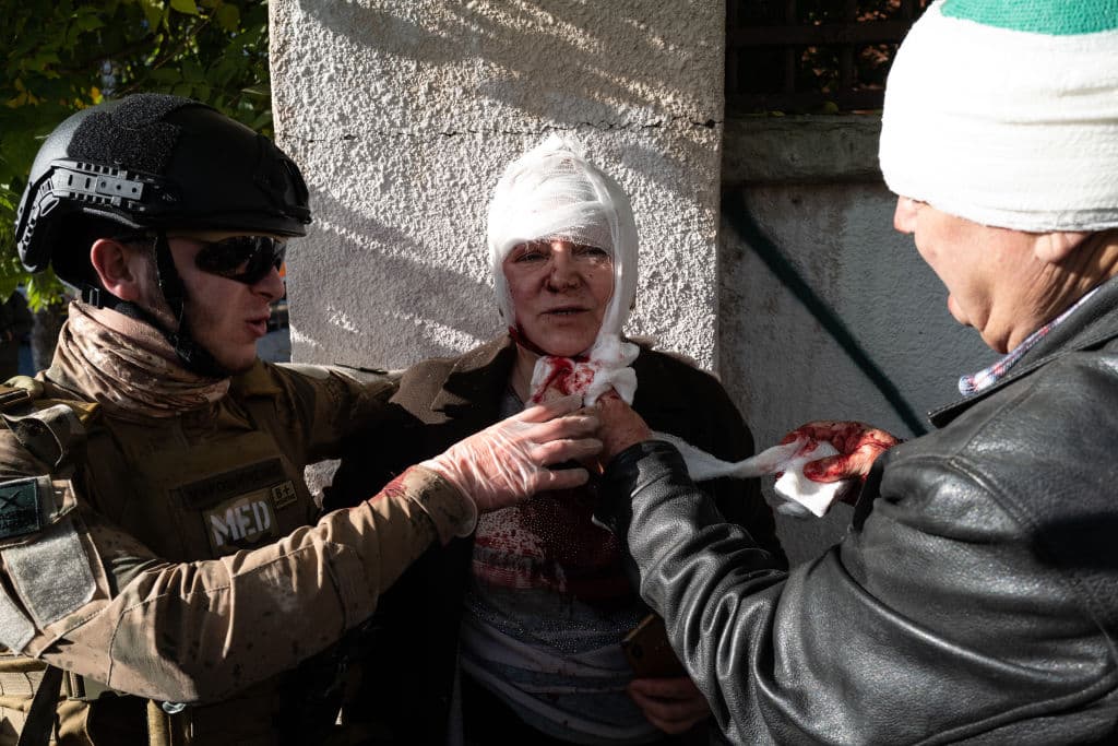 Ukrainians react to Russian missile barrage: ‘We won’t break’