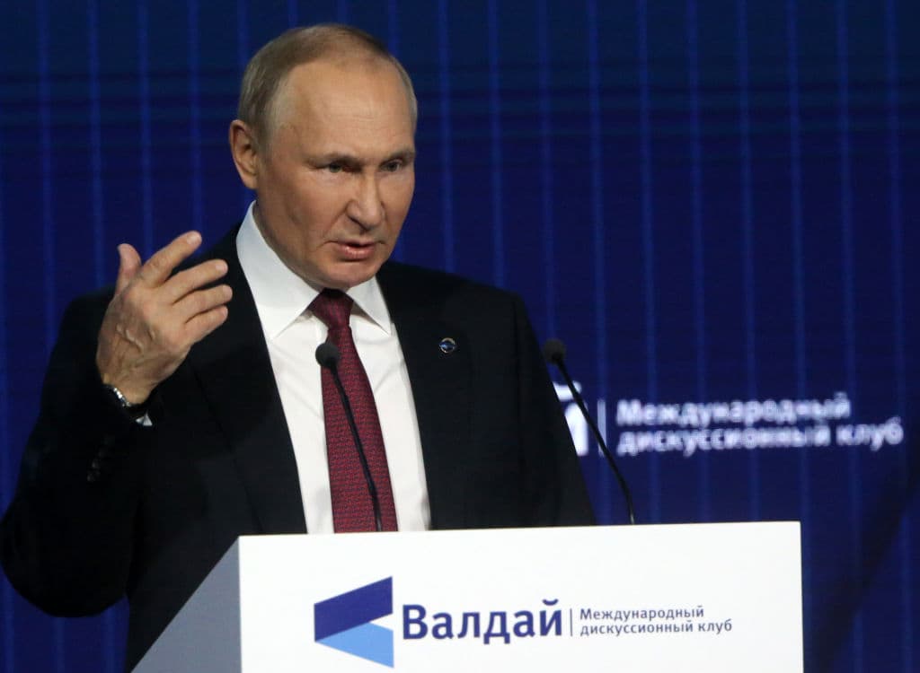 Ukraine war latest: Putin backs down on nuclear threats, repeats unproven claim about ‘Ukraine’s dirty bomb’
