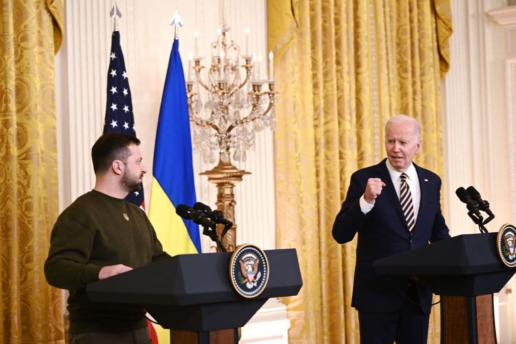 Condemning ‘Putin’s inhumane brutal war,’ Biden pledges to ‘give Ukraine what it needs to succeed on battlefield’