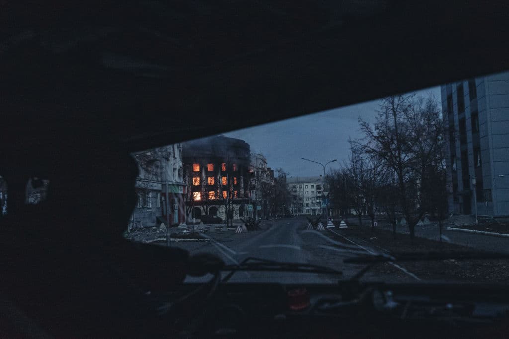 One night in Bakhmut: Civilians wait for the end as Russia draws closer