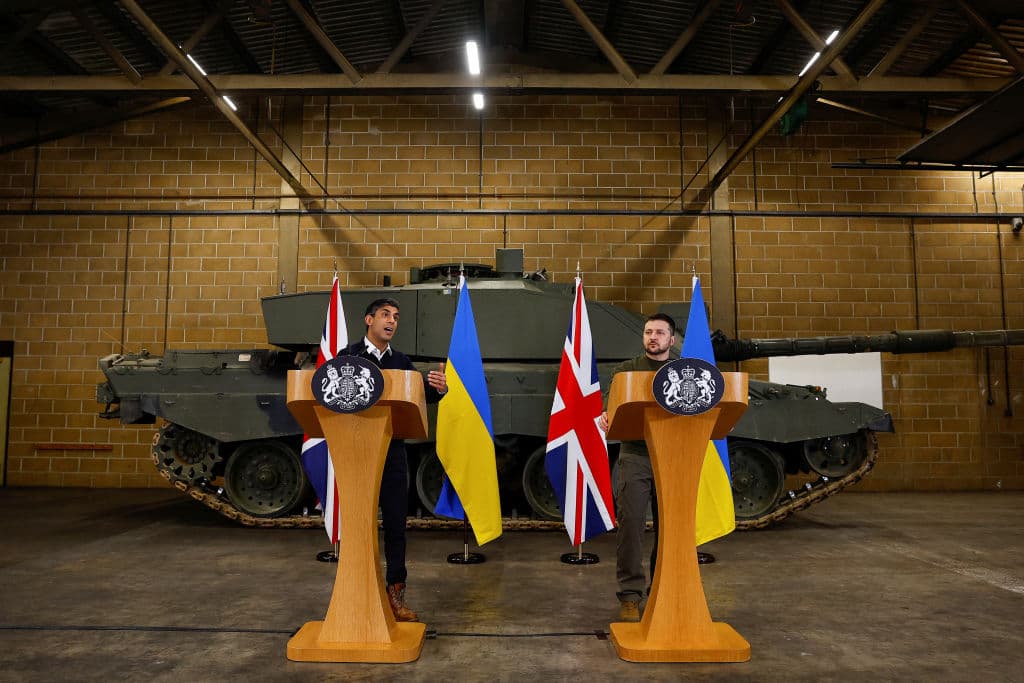 Sunak: 'Nothing is off the table' concerning weapons for Ukraine