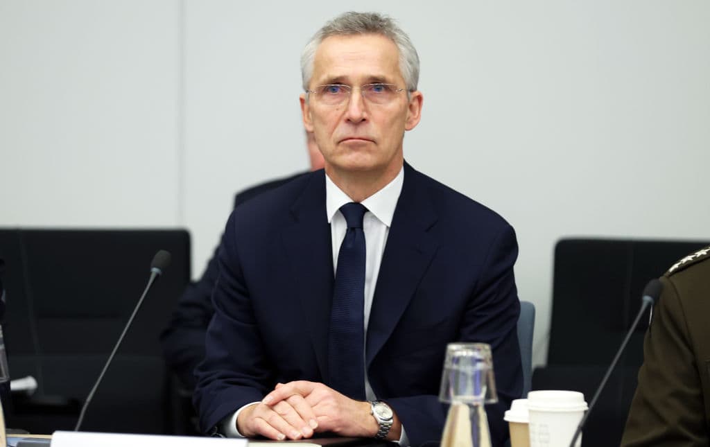 Stoltenberg: Fighter jets for Ukraine 'not the most urgent issue'