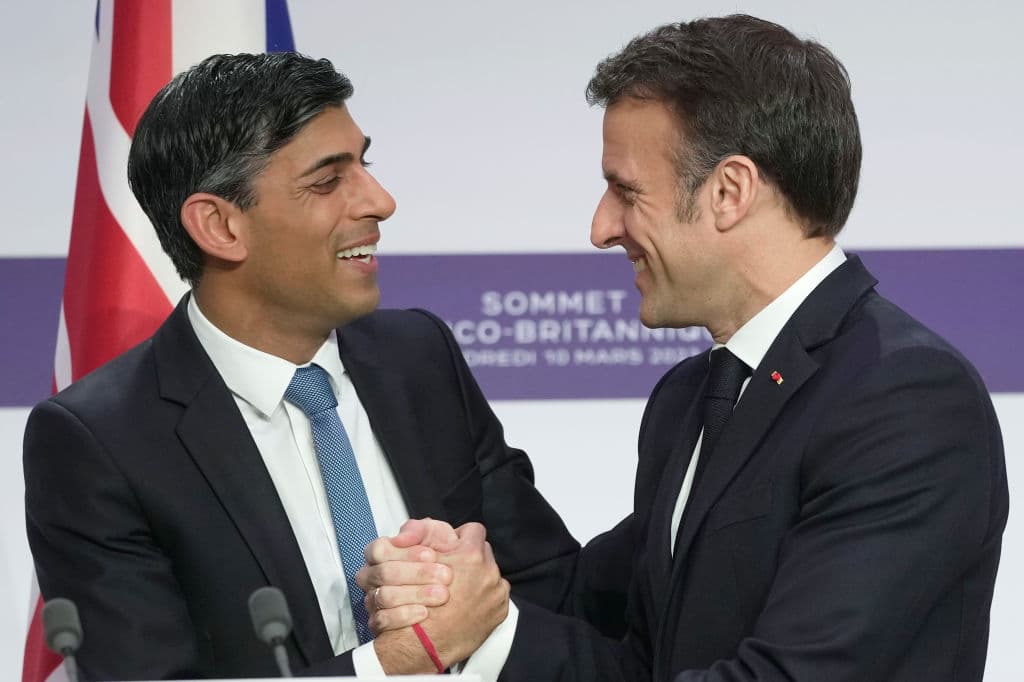 Sunak: UK, France to jointly train Ukrainian marines