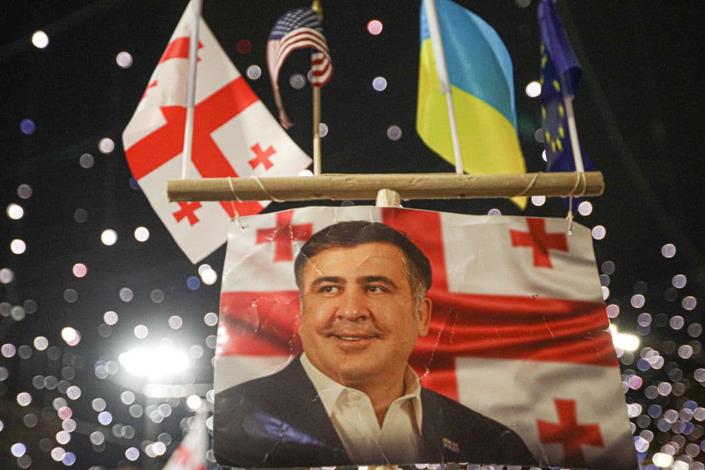 EU submits statement of protest calling for Saakashvili's release