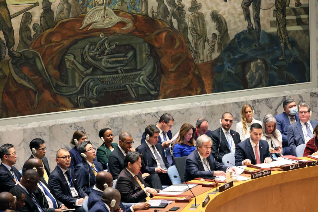 UN chief: Russian invasion caused 'the most massive violations of human rights'