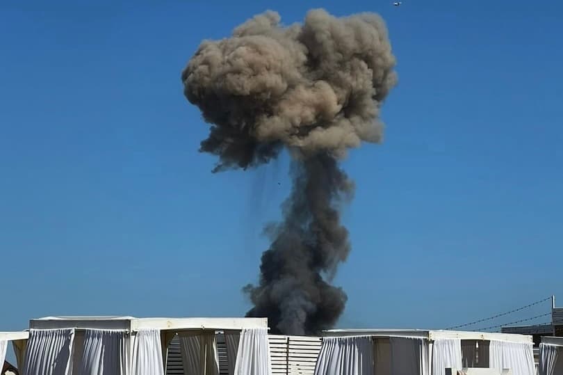 Multiple explosions reported at Russian military airbase in occupied Crimea