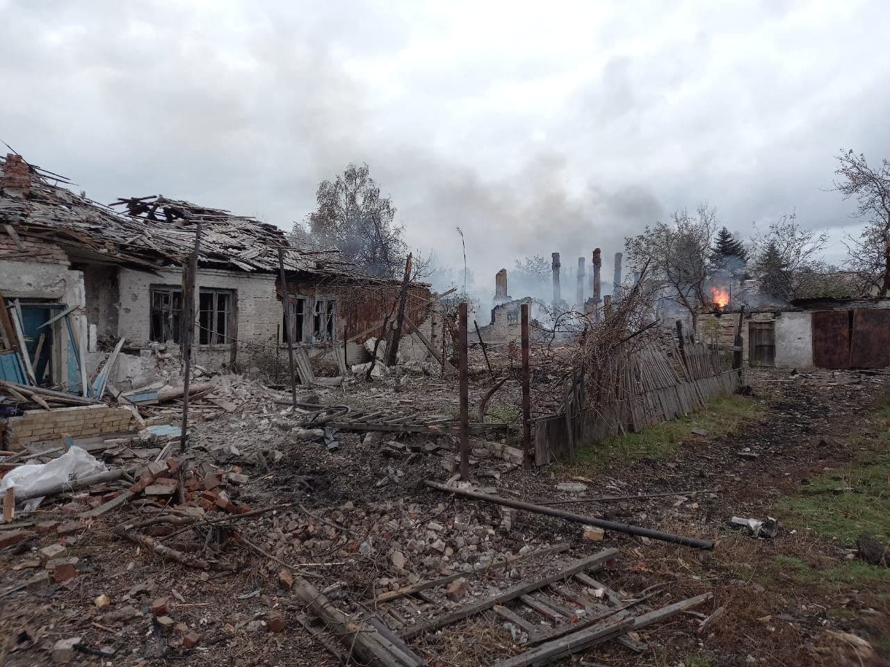 Governor: 3 killed in Russia's overnight shelling of Kurdiumivka, Donetsk Oblast