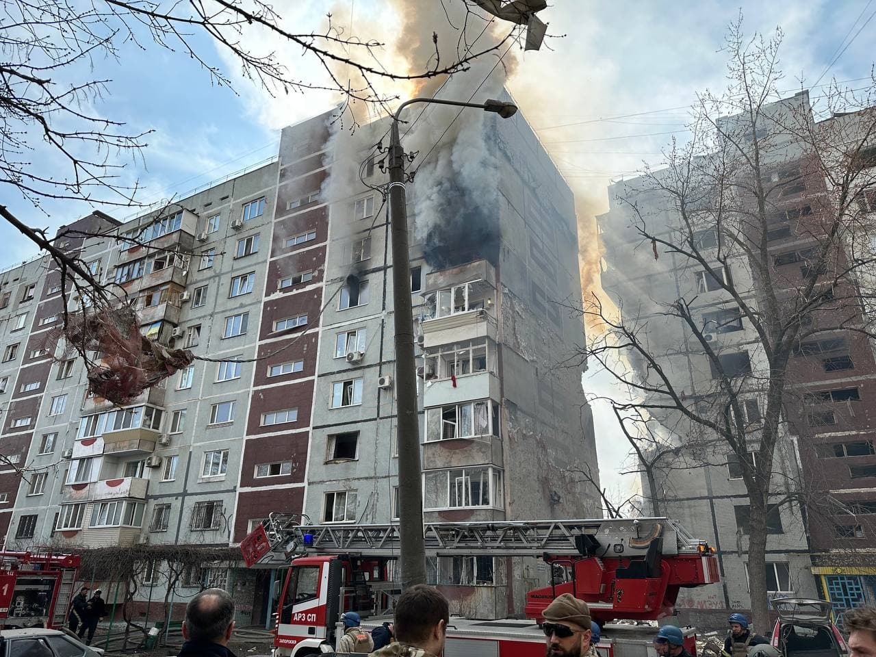 Official: Number of people injured in Zaporizhzhia missile attack rises to 33